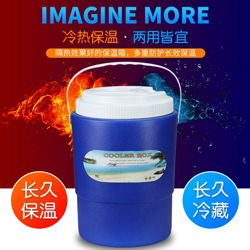 3L Good Quality Waterproof PE Outdoor Easy Carry Orange Color PU Foam Water Cooler Jug with Handle for Camping