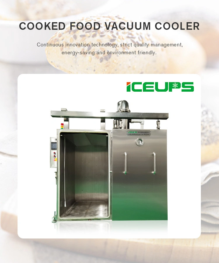 1 Trolley Bread Vacuum Cooler, Bread Vacuum Cooling From Iceups Factory