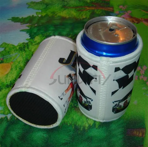 Wholesale Printed Beer Cooler Custom Neoprene Beverage Drink Stubby Bottle Can Cooler (BC0001)